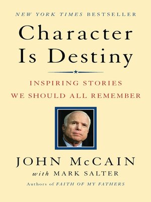 cover image of Character Is Destiny
